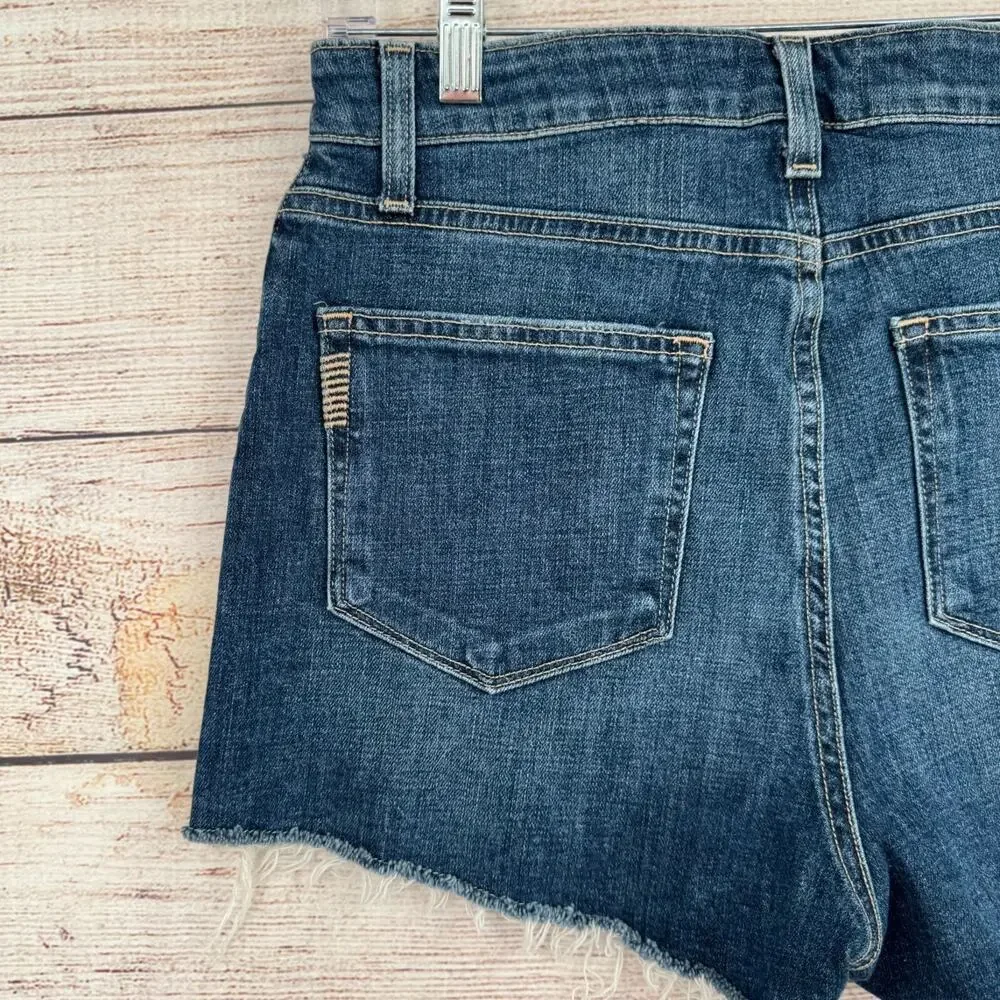 Paige Margo Cut‎ Off Jean Shorts Women's Size 30 Blue Medium Wash Denim